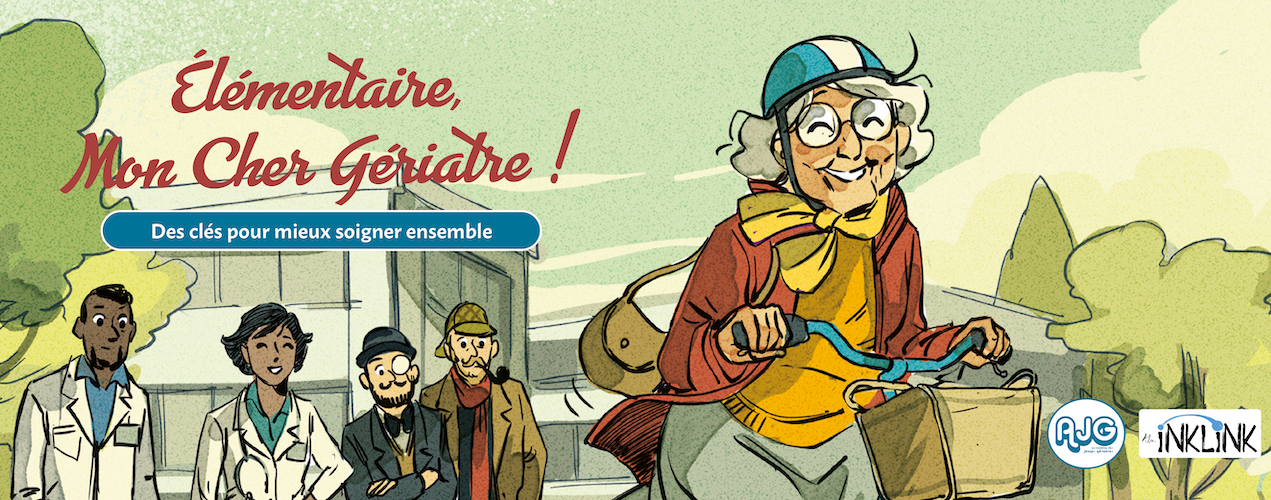 Gériatrie : une bande dessinée pour mieux la faire connaître