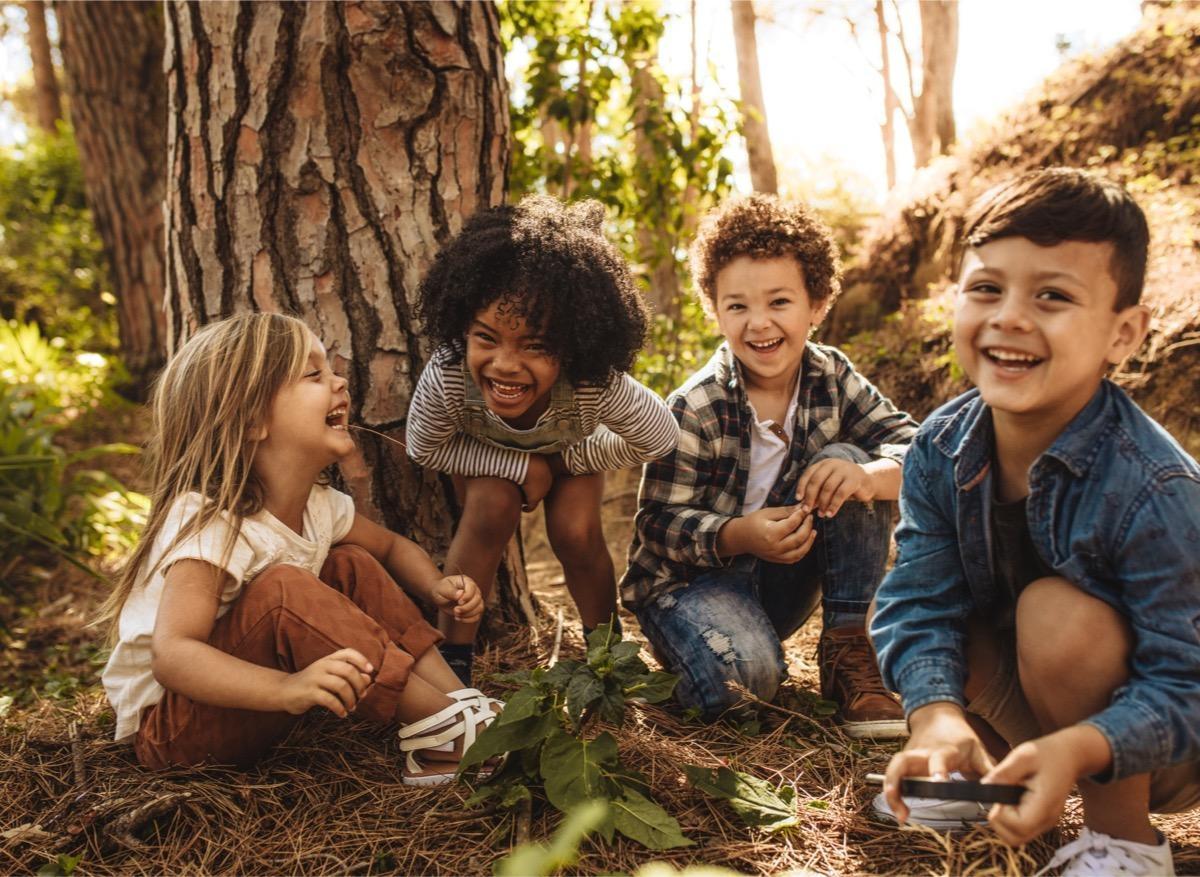 Immunité : elle serait meilleure chez les enfants qui jouent dans la nature 