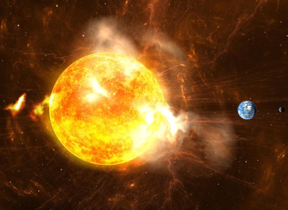 Infarctus du myocarde : le risque augmenterait après une tempête solaire