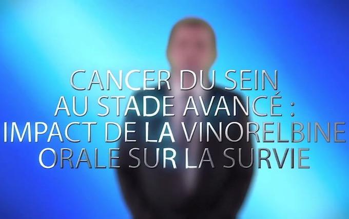 Cancer du sein au stade avancé : impact de la vinorelbine orale sur la survie